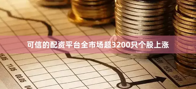 可信的配资平台全市场超3200只个股上涨